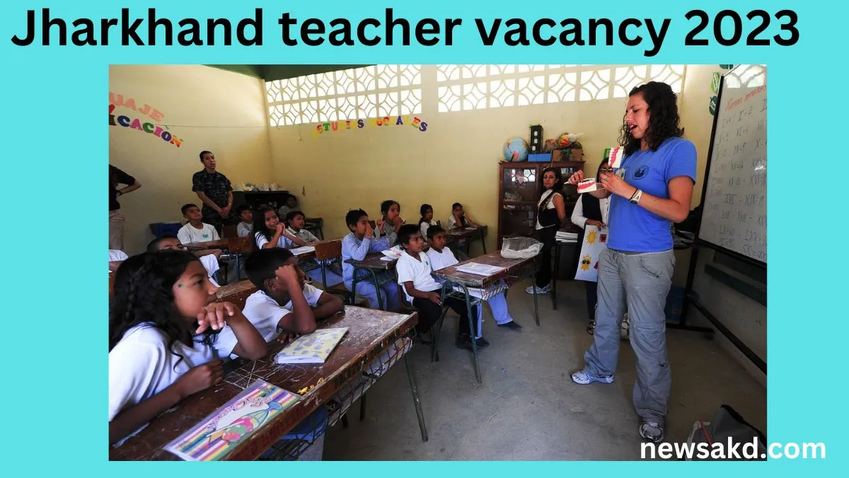 Jharkhand Teacher Vacancy 2023