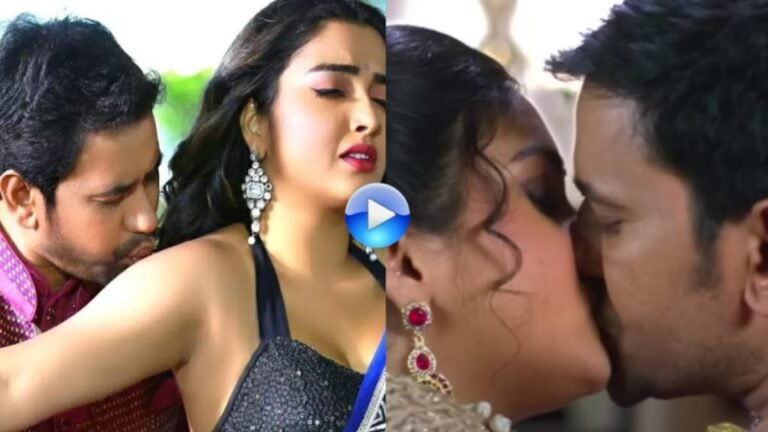 Aamrapali Dubey Nirahua Romantic Kiss Video