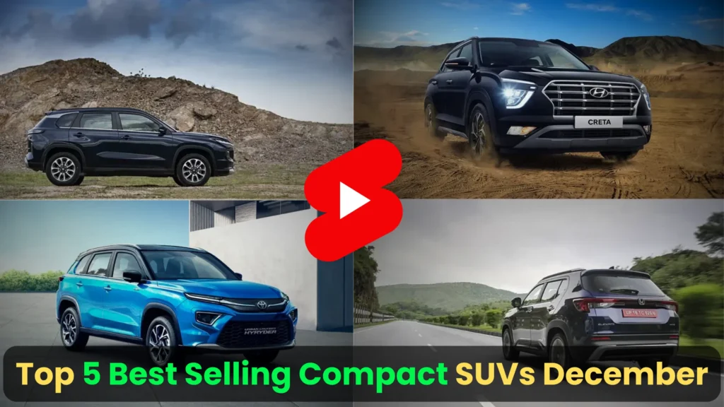 Top 5 Best Selling Compact SUVs December