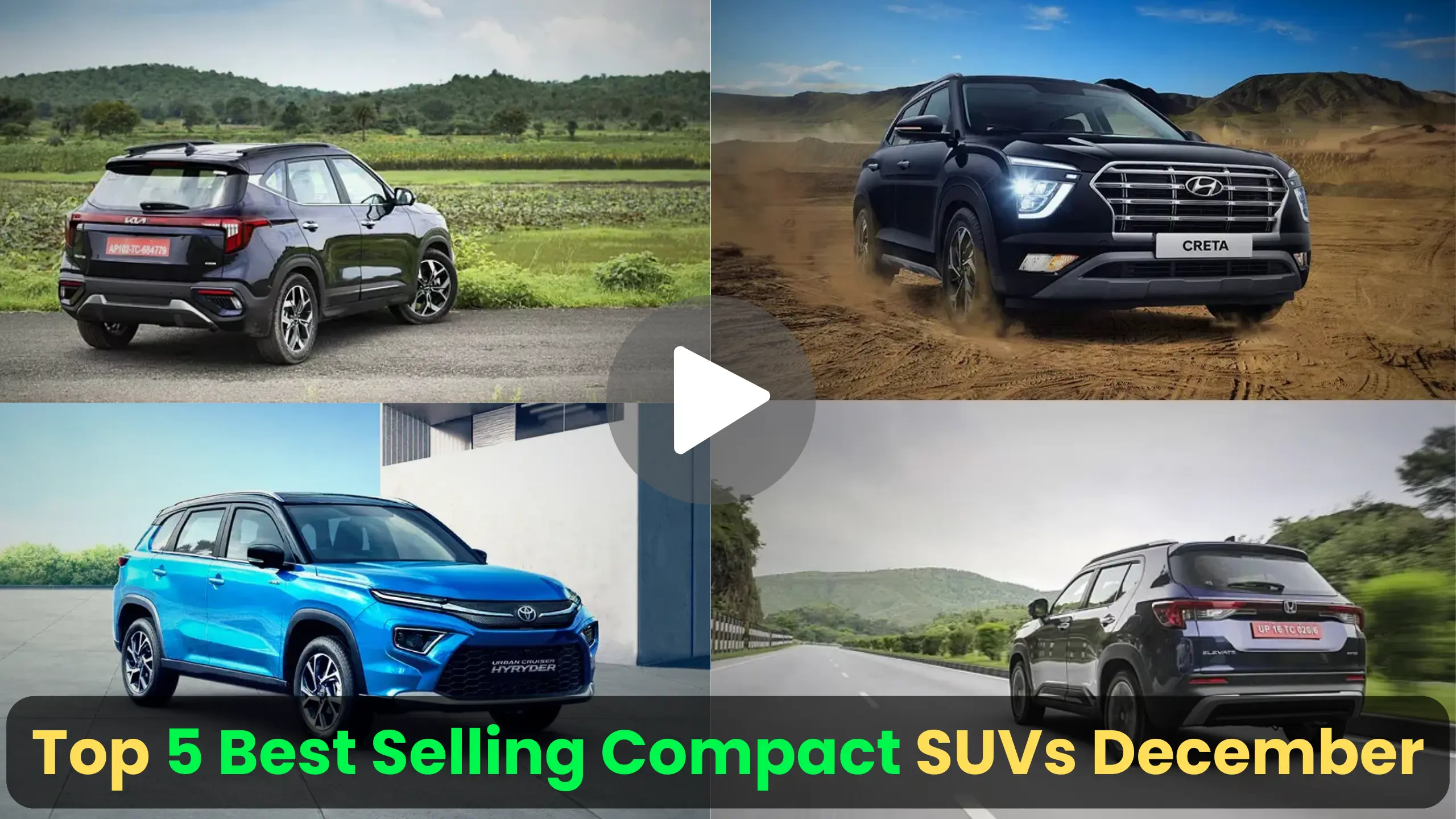 Top 5 Best Selling Compact SUVs December