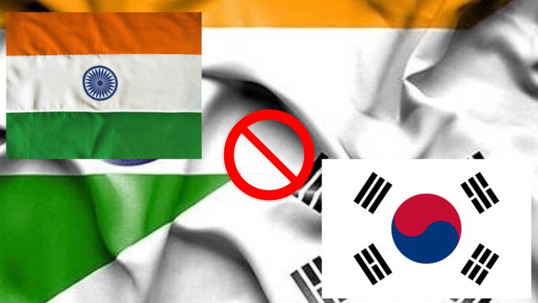 South Korea Banned Indian