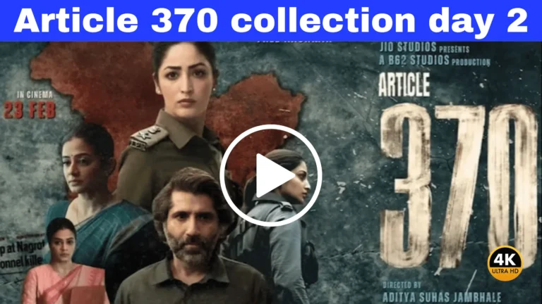 Article 370 box office collection day 2