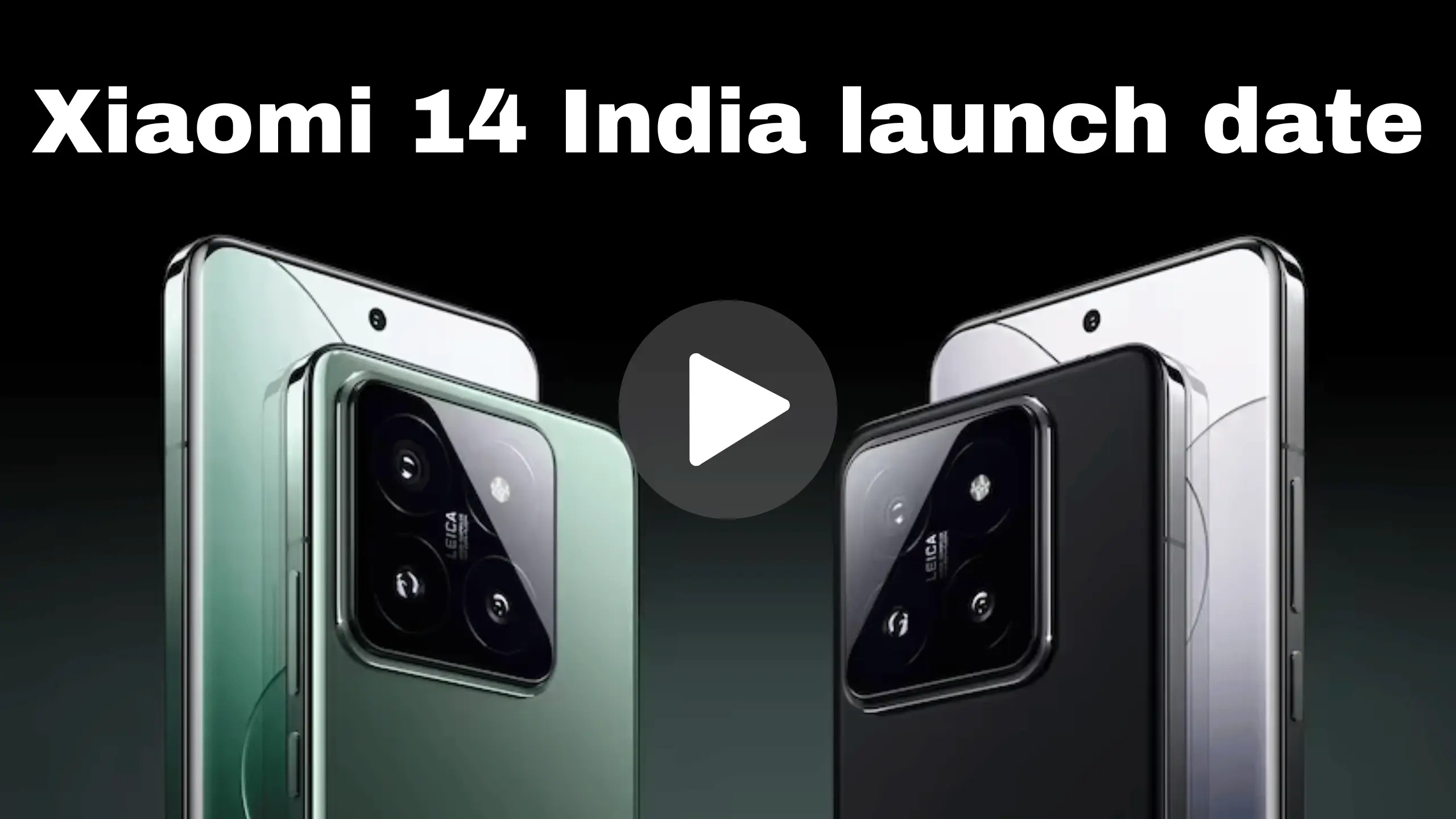 Xiaomi 14 India launch date